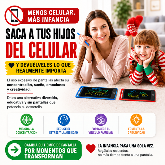 Pizarra Tablet Mágica LCD 8,5 Pulgadas
