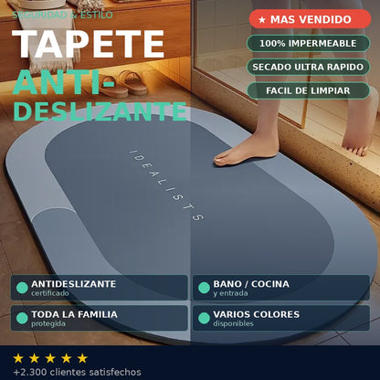 Alfombra Antideslizante Secado Rápido